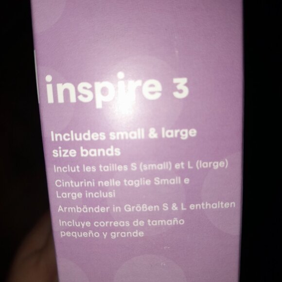 New Fitbit Inspire 3 Lilac - Picture 3 of 3